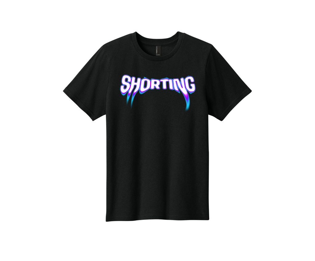 Shorting Youth Tee — Trendy Olive Graphic Shirt for Kids